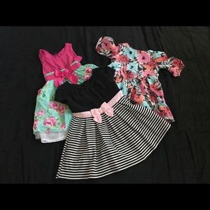 3 Cute Dresses For Tots (18M-24M)
